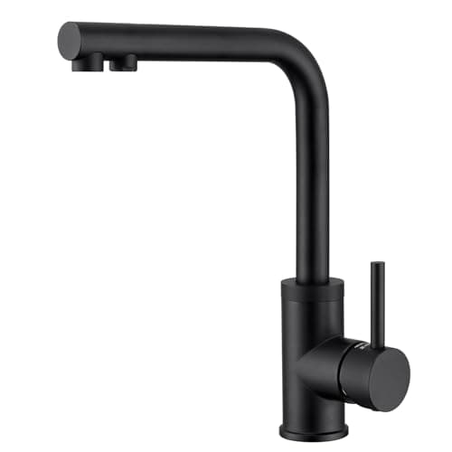 Crea 40218 Matte Black Filter Tap