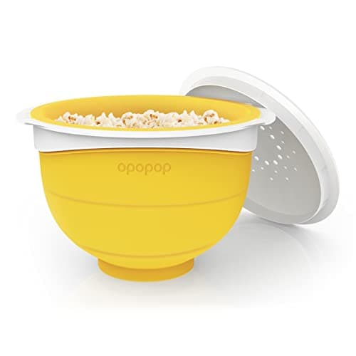 Opopop Yellow Silicone Popcorn Popper