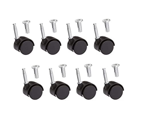 Just Accessories Twin Wheel 8-Piece Castor Set