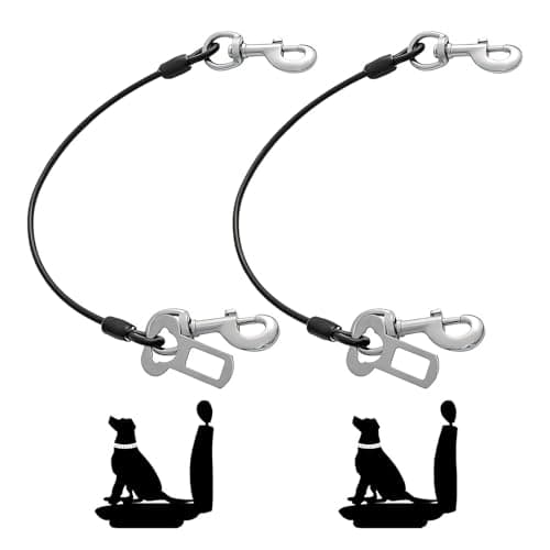 Yhtcc 2-PCS Dog Car Seat Belt