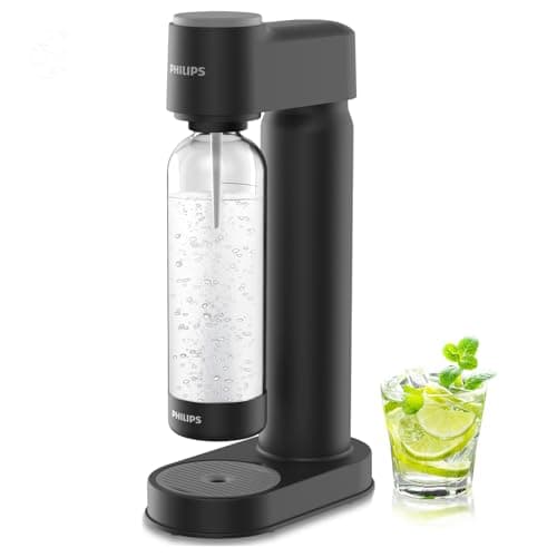 Philips Black Sparkling Water Maker 1L