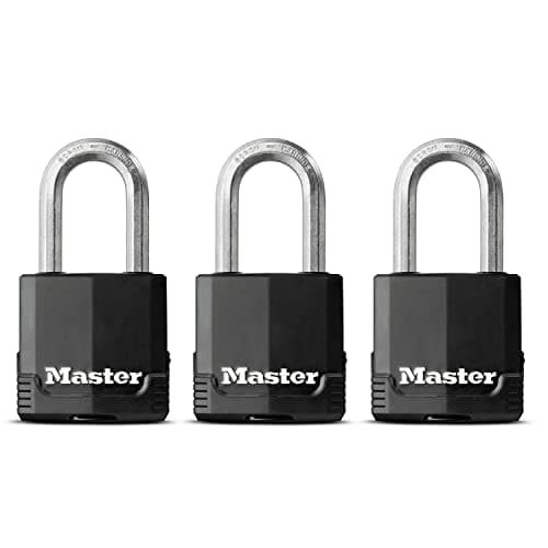 Master Lock M115EURTRILF Heavy Duty Padlocks Set