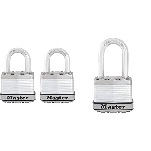 Master Lock M1EURDLF Laminated Steel Padlocks (2-Pack)