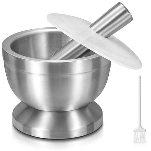Stainless Steel Mortar & Pestle Sets