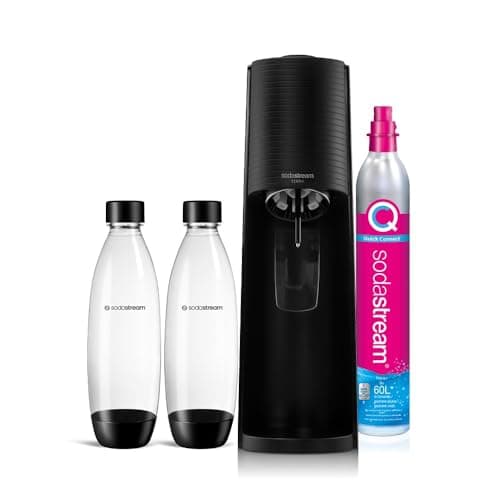 SodaStream Terra Black Sparkling Water Maker Set