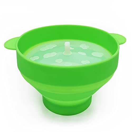 Topincn Collapsible Microwave Popcorn Popper Bowl