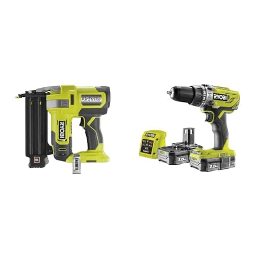 Ryobi R18PD3-215GZ Cordless Combi Drill Kit
