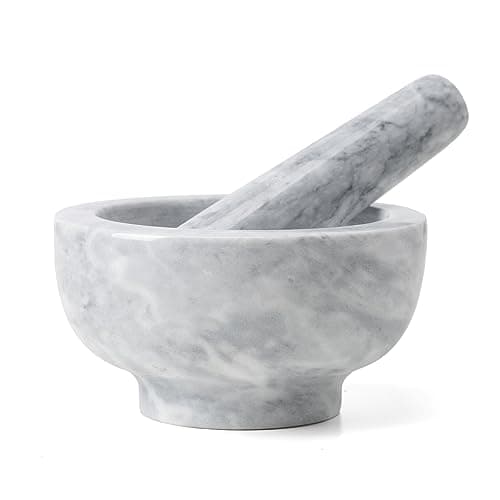 Zonte PM-11 Marble Mortar & Pestle Set