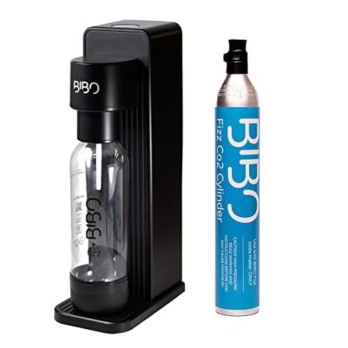 BIBO Fizz Soda Maker 60L CO2 Black