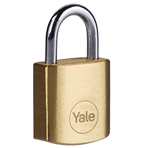 Yale Y110B/20 Standard Security Brass Padlock 20mm