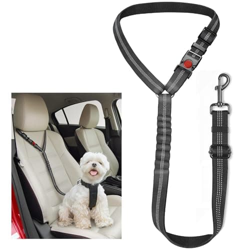 Yenlk CW23907GAQD Black Dog Car Seat Belt