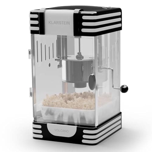 Klarstein Volcano Retro Popcorn Popper 300W