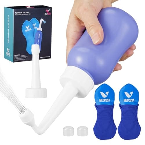 Medcosa Perineal Ice Pack & Bottle Set