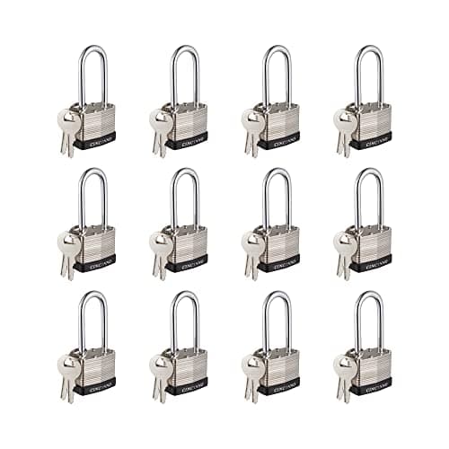 Cincinno SecureLock 40mm Steel Padlocks Pack of 12