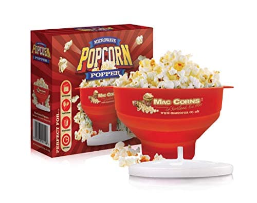 Mac-Corns Microwave Popcorn Popper Bowl