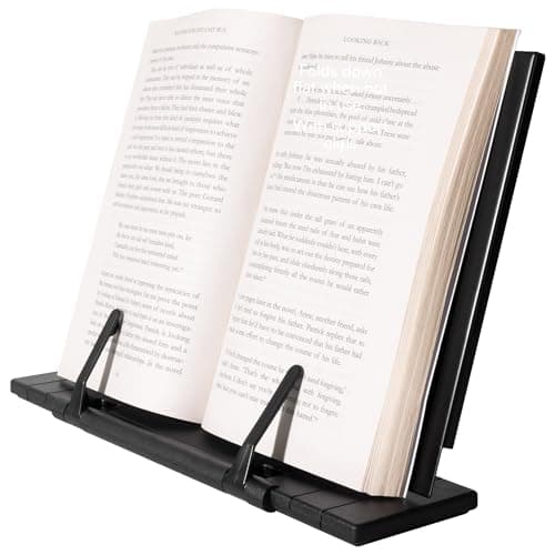 H&S Adjustable Metal Cookbook Holder