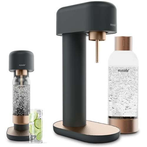 Mysoda Ruby 2 Noir-Cuivre Soda Maker