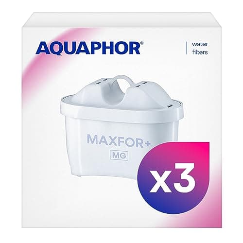 Aquaphor Maxfor+ Mg Water Filter Cartridge, Pack of 3