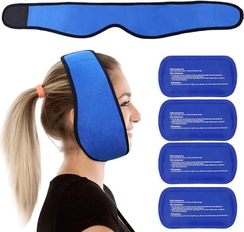 LotFancy 1871 Face Ice Pack Set