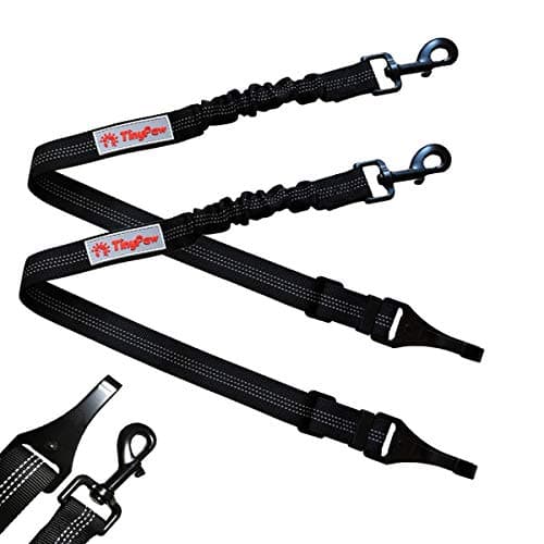 TinyPaw 2-Pack Heavy Duty Dog Seat Belt