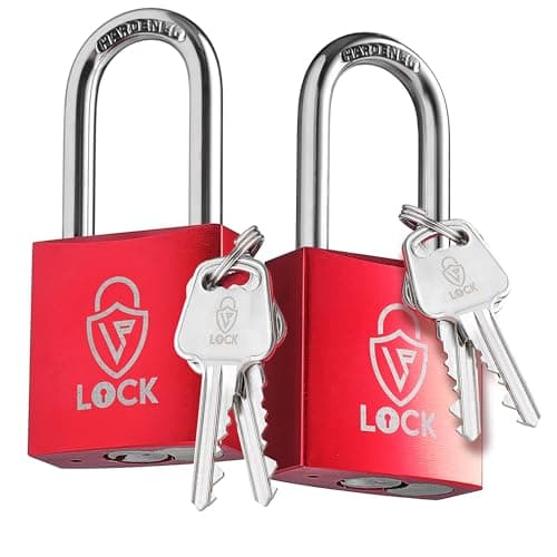 LP Lock LP38RED2 Dual Padlock Set