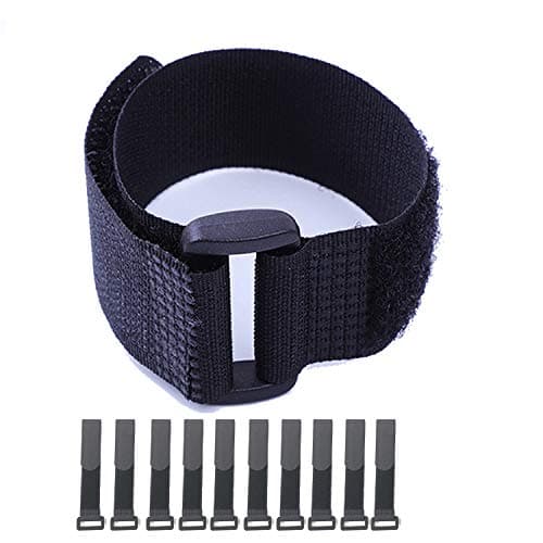 Huayt HYT-CBS-01 Black Hook and Loop Straps