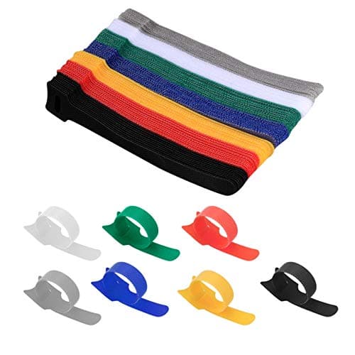 Panbeiqi 024 70 Pcs Colorful Cable Straps Ties