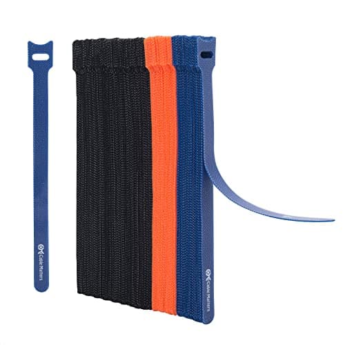 Cable Matters 100-Pack Multi-Color Reusable Cable Ties