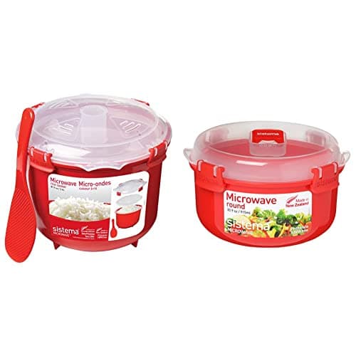Sistema Easy Lock Microwave Rice Cooker 2.6L