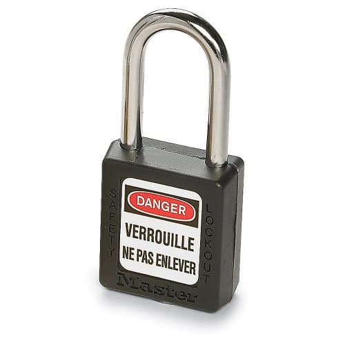 Master Lock 410BLK Safety Padlock