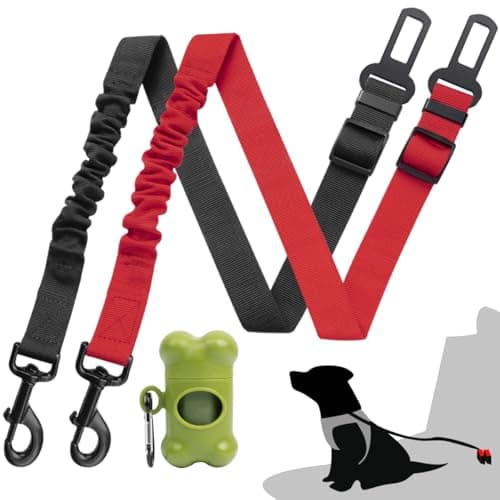 Azrra 2-Pack Dog Seat Belts DSB-PB-1