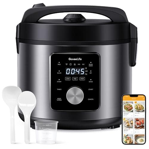 GoveeLife H7180 Smart Rice Cooker 10-Cup