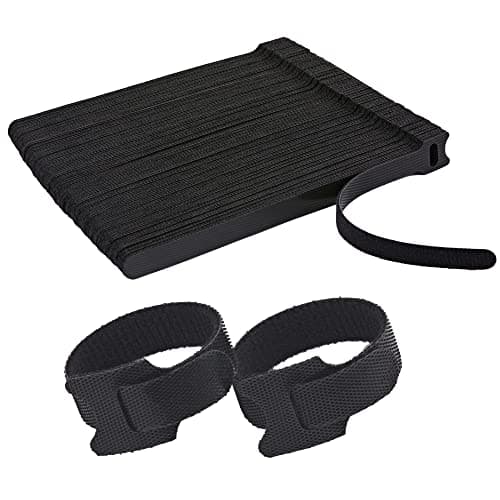 Nbtorch B8-100 100-Piece Black Cable Straps
