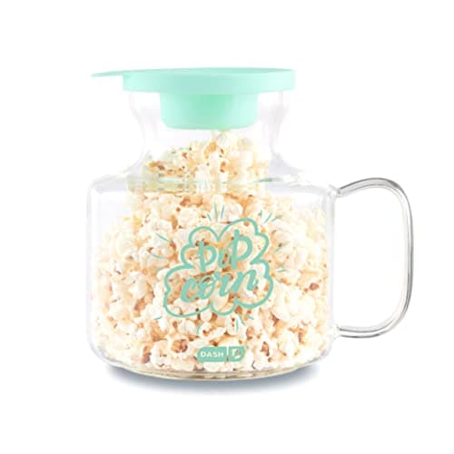 Dash DMPP100 Aqua Microwave Popcorn Popper