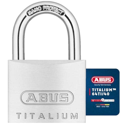 ABUS 64TI/40 Titalium Keyed Padlock (Pack of 4)