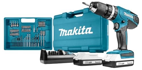 Makita HP457DWE10 18V Combi Drill Set