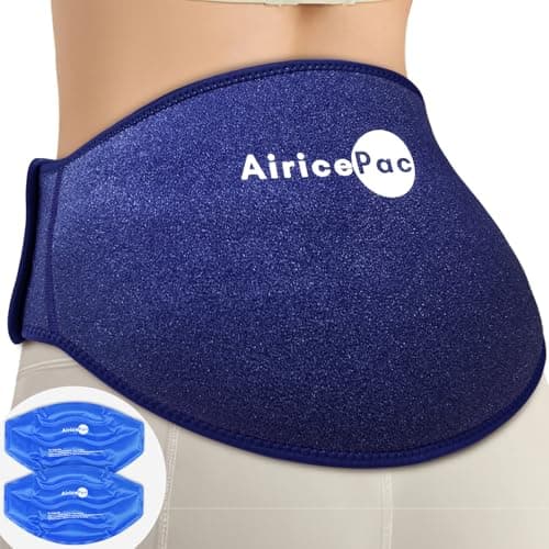 AiricePac 2-Pack Reusable Gel Back Wrap