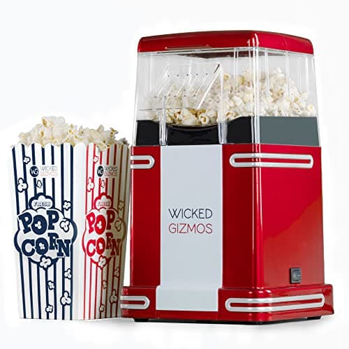 Wicked Gizmos Retro Red Popcorn Maker 1200W