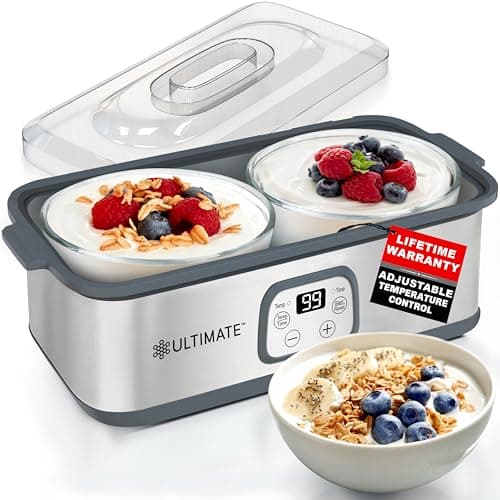 Ultimate Probiotic Yogurt Maker with 2 Containers