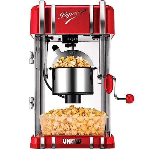 Unold 48535 Retro Popcorn Maker Machine