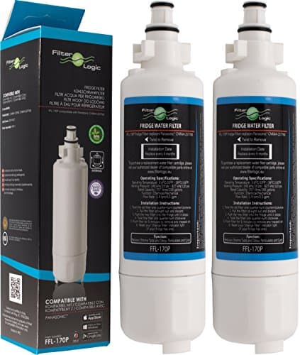FilterLogic FFL-170P Refrigerator Water Filter (2-Pack)