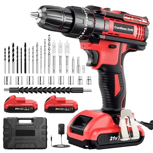Mhpro DZL61 Cordless Combi Drill Set
