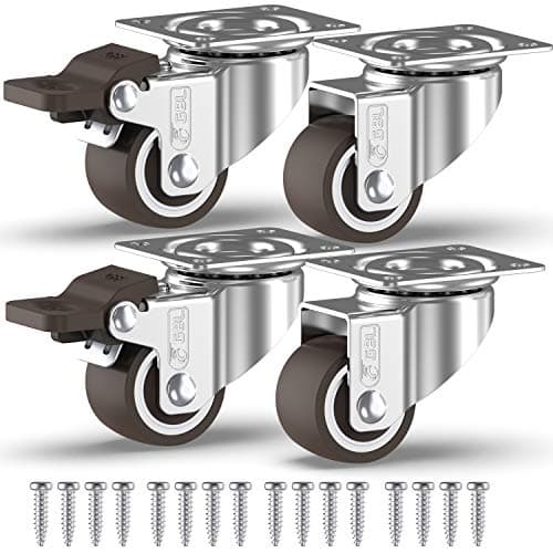 GBL Heavy Duty 25mm Castor Wheels 4-Pack
