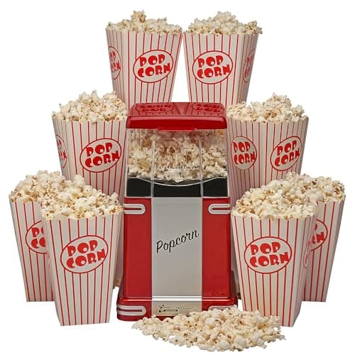 Cooks Professional K614 Retro Popcorn Maker