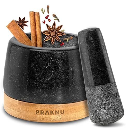 Praknu Granite Mortar and Pestle Set