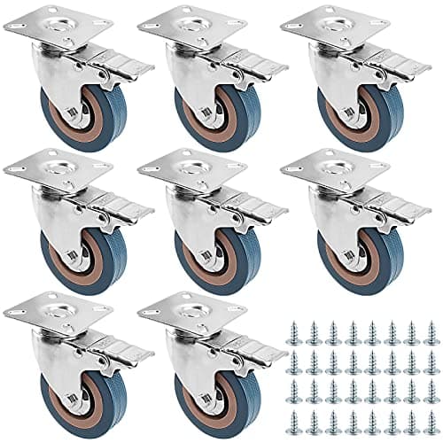 ZOENHOU 8 Pcs Heavy Duty 50mm Castors