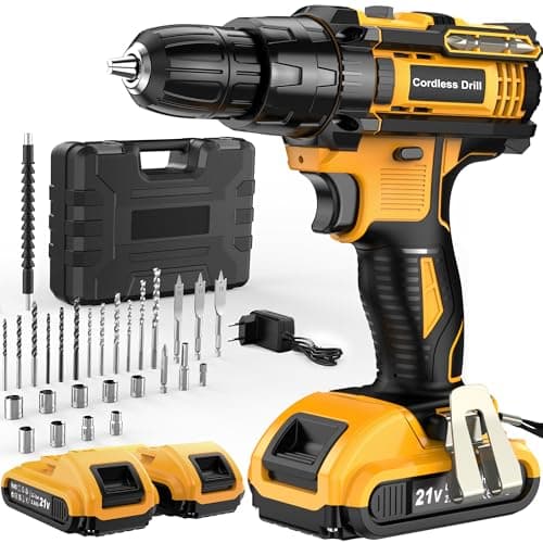 JYGMPRO DZL00010 Cordless Combi Drill 21V