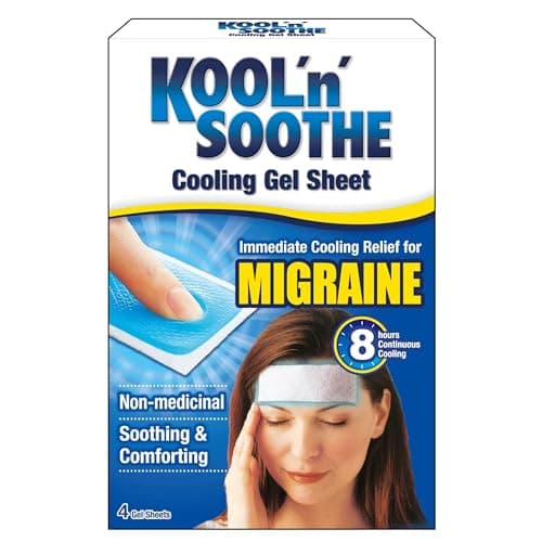 Kool N Soothe Migraine Cooling Strips 4-Pack