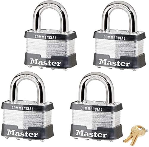 Master Lock 5NKA-4 Commercial Padlocks