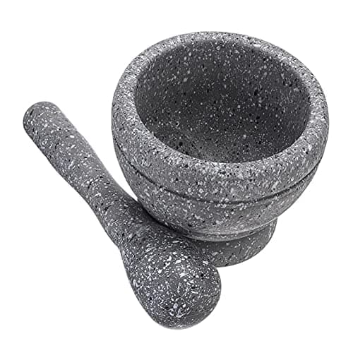 Wmlbk Granite Speckled Mortar and Pestle Set